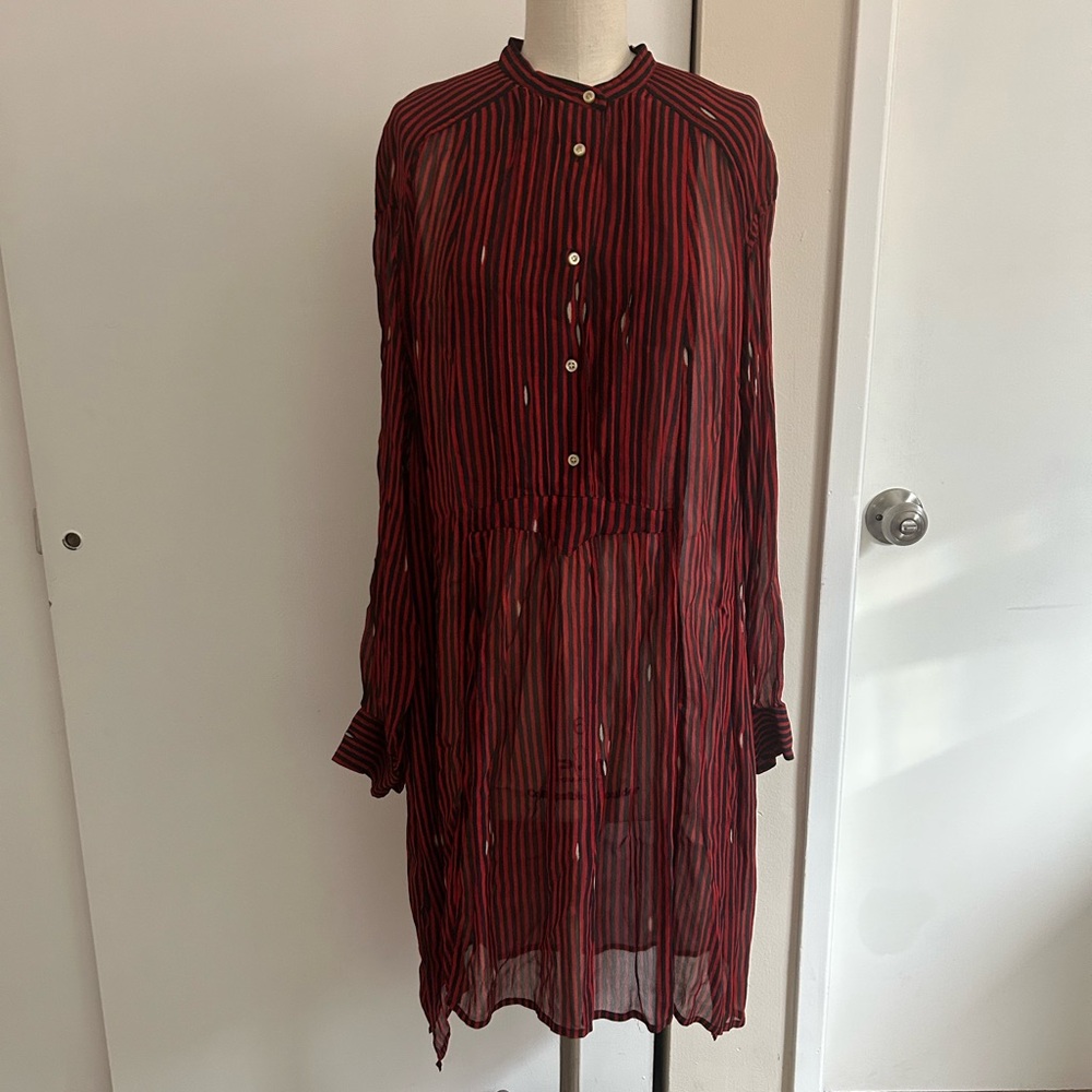 Isabel Marant Etoile silk printed tunic size 38